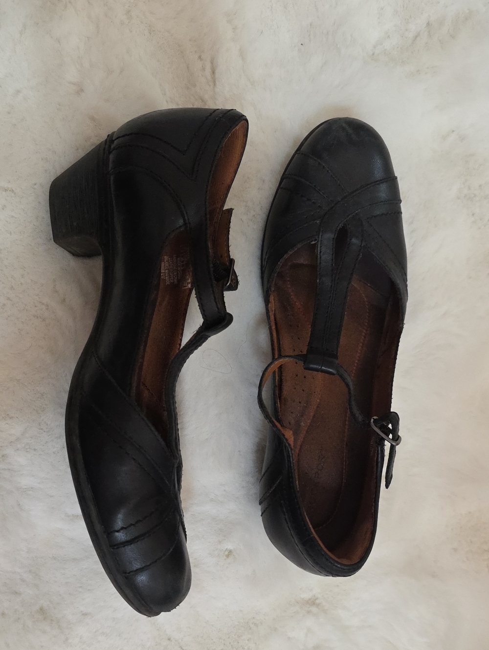 Classic Black Mary Jane Women's Heels